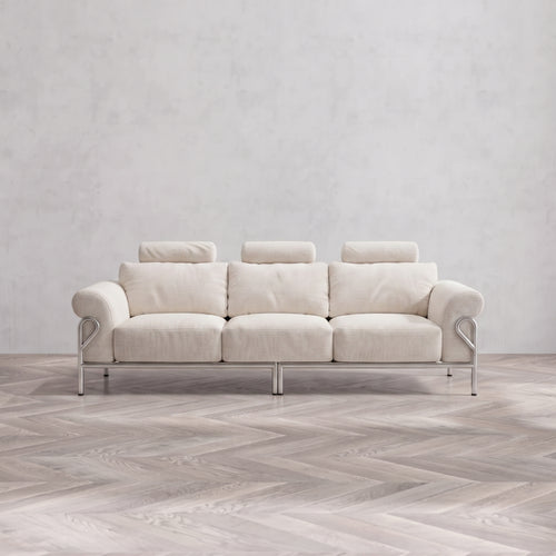 Wiageot Cloud 3 Seat Sofa in ivory