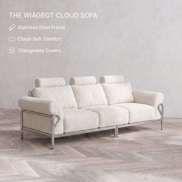 Wiageot Cloud 3 Seat Sofa