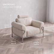 Wiageot Cloud Single Seat Chair product detail 5