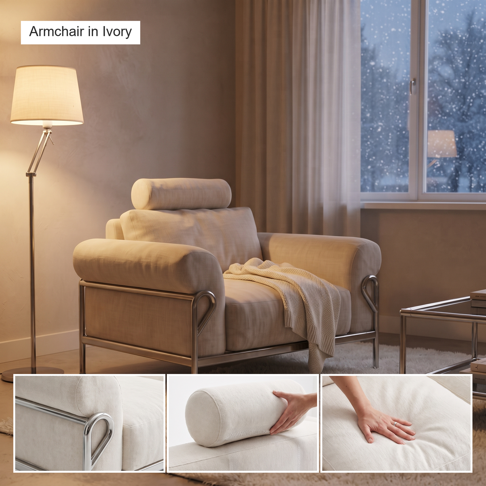 Wiageot Cloud Single Seat Chair product detail 8