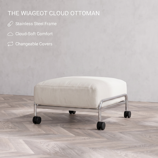 Wiageot Cloud Mobile Ottoman